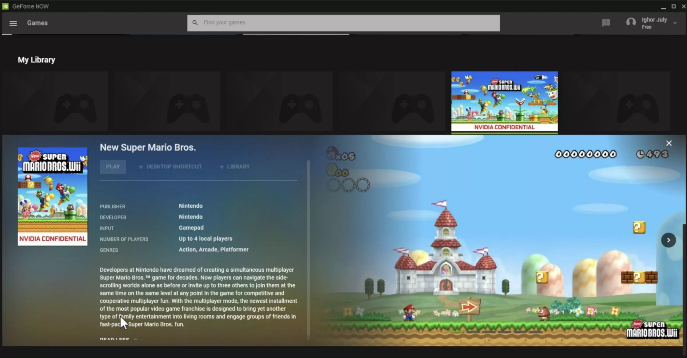 Super Mario Bros Wii Doplhin Emulator