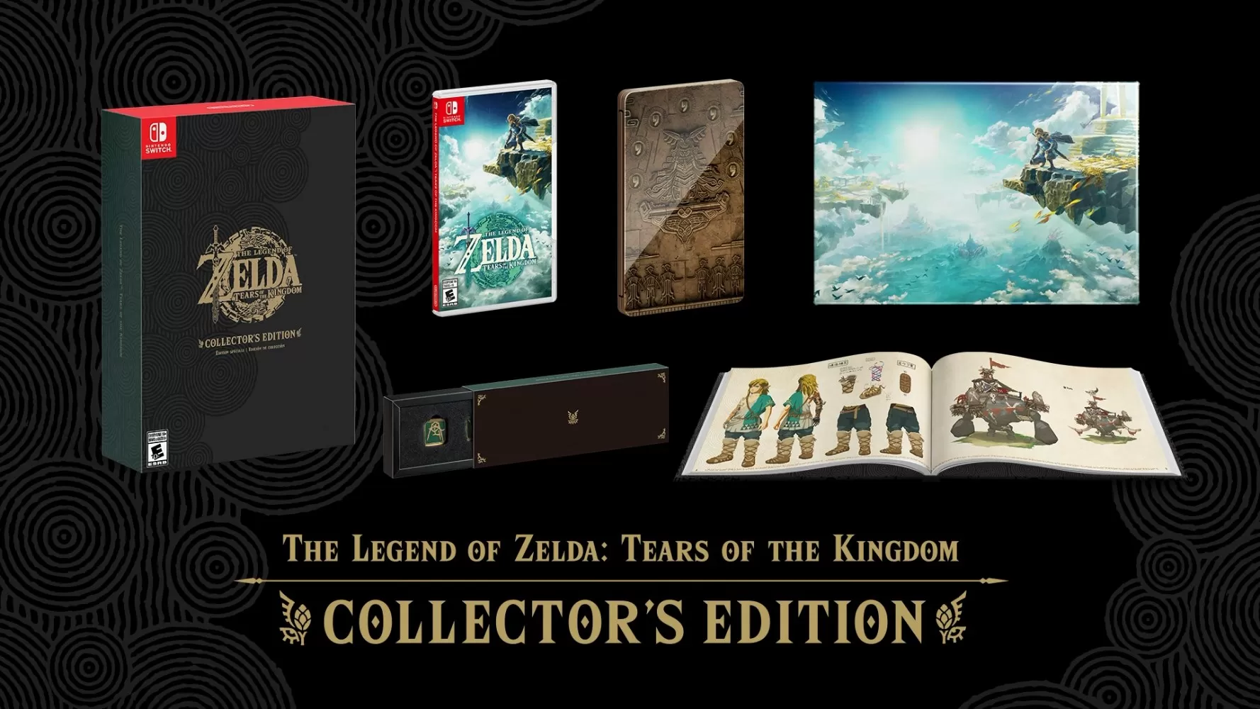 Zelda Tears of the Kingdom collectors edition