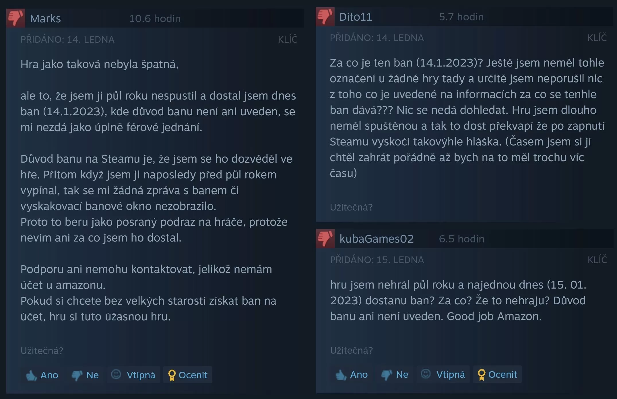 Lost Ark ban Steam recenze