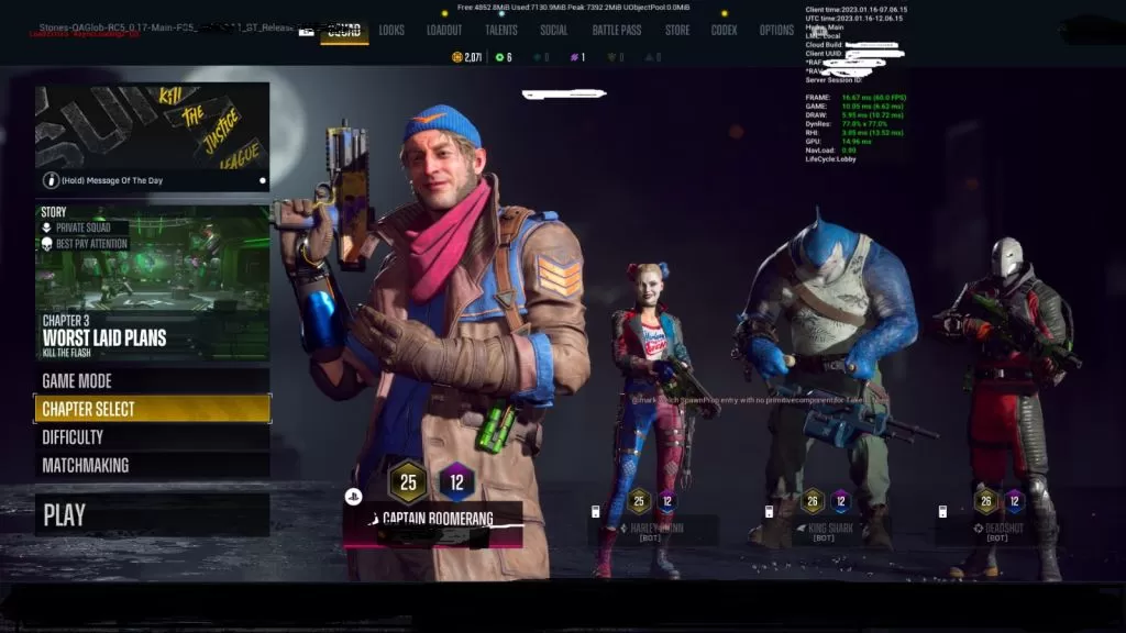 Suicide Squad Battle Pass leak
