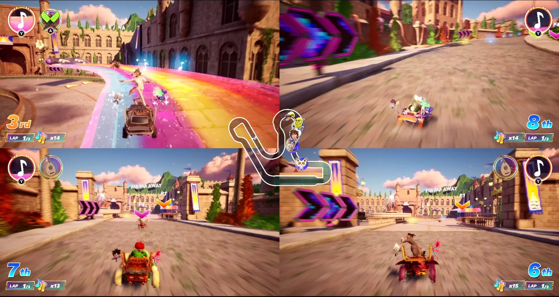 DreamWorks All-Star Kart Racing screenshot 4