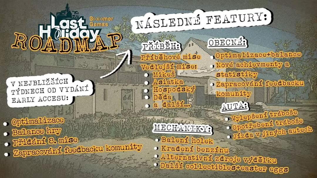 Last Holiday roadmapa