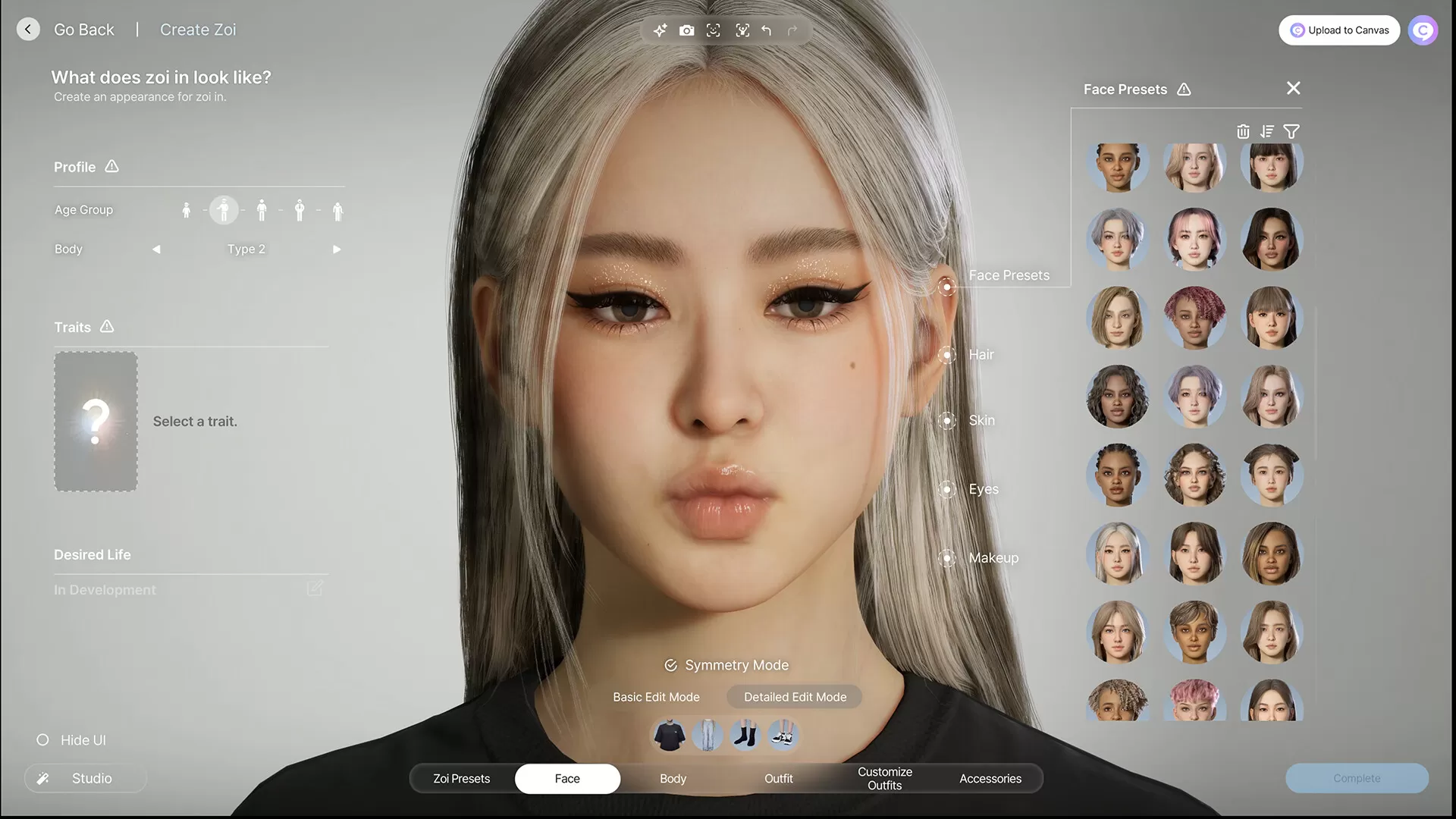 inZOI Character editor 1