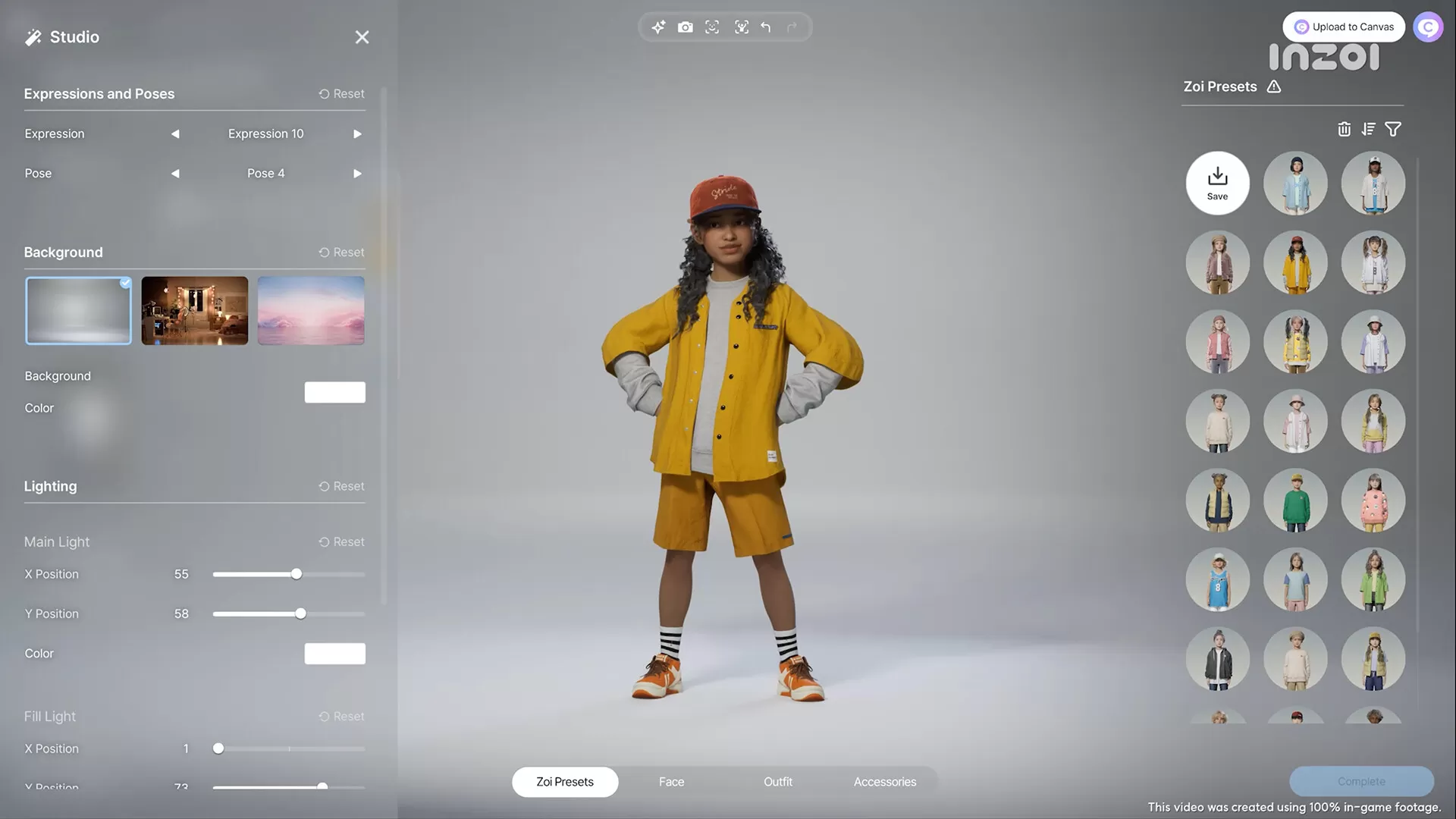 inZOI Character editor 7