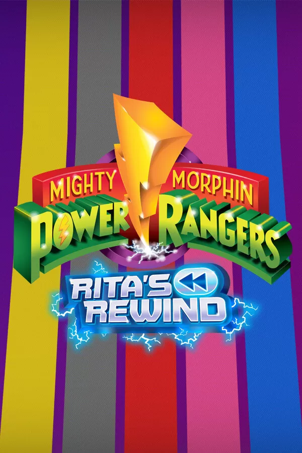 Box-art pre Mighty Morphin Power Rangers: Rita&rsquo;s Rewind