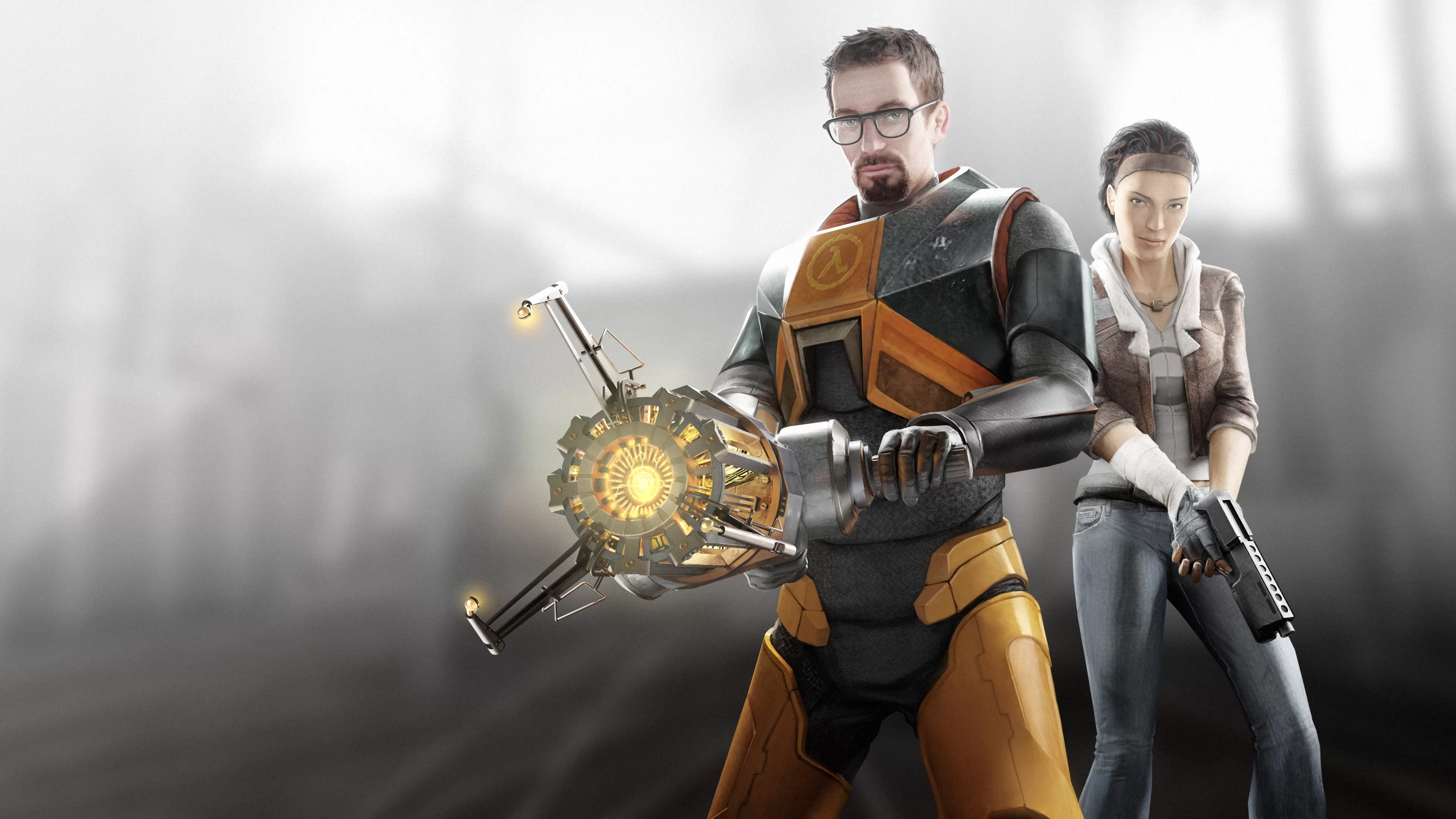 Gordon Freeman Alyx Vance HL2