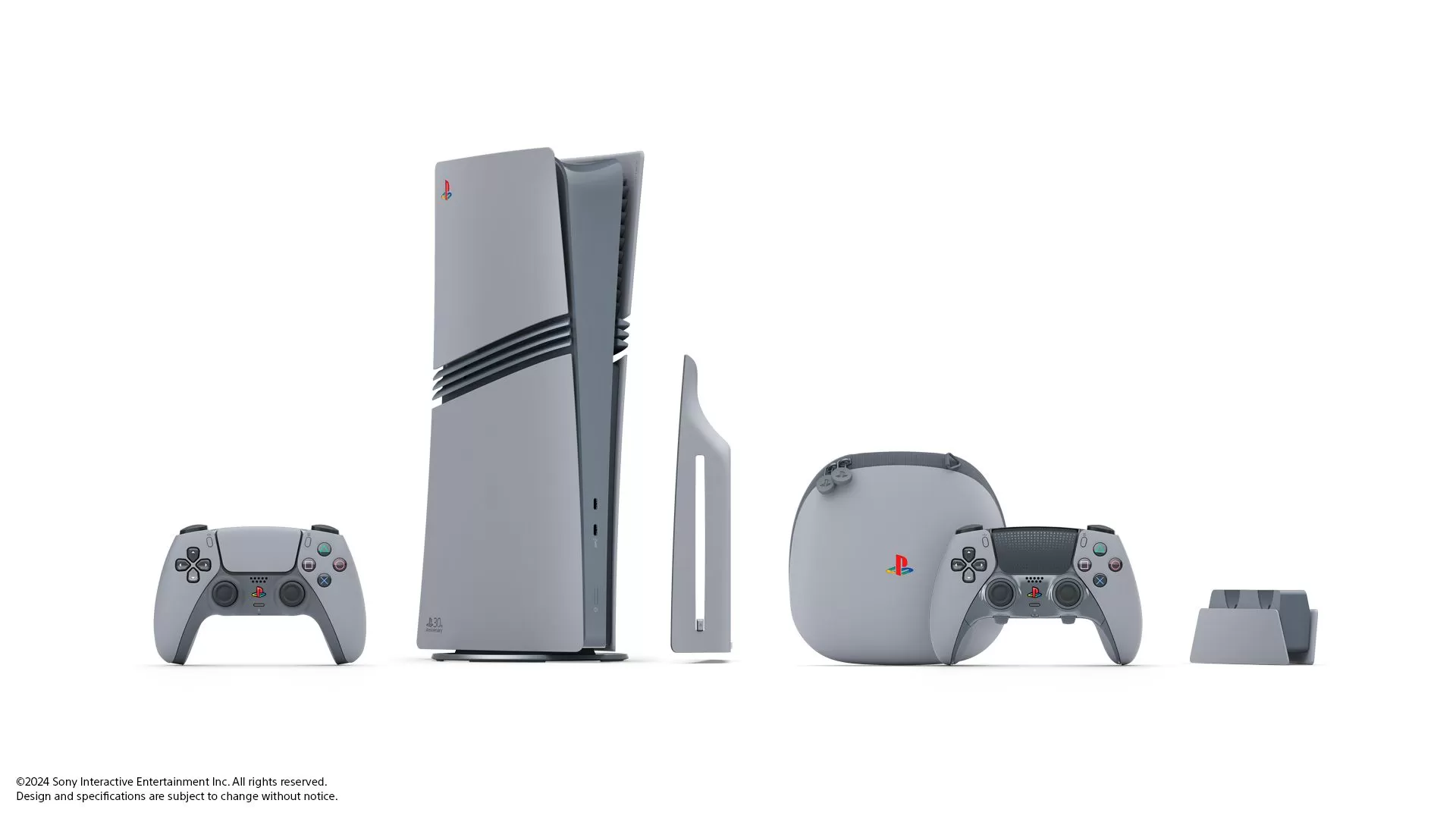 PlayStation 5 Pro Gray 30th anniversary bundle