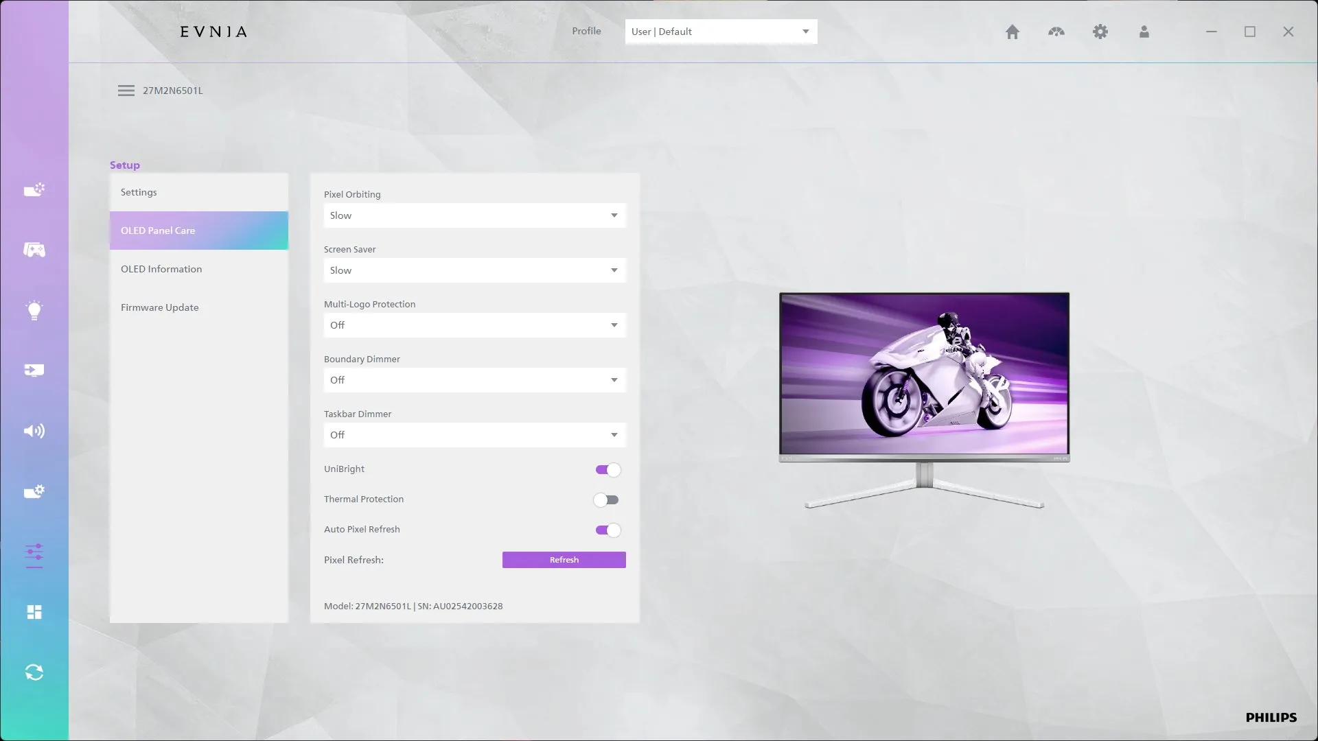 Evnia Precision Center 3
