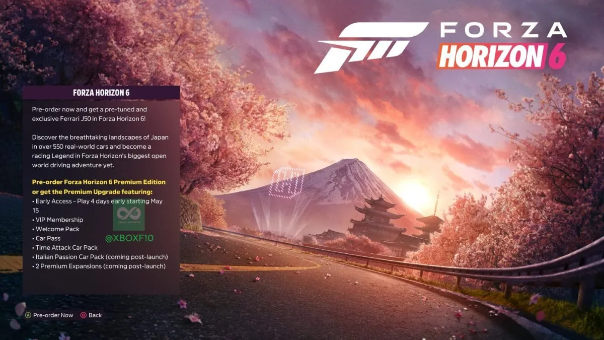 Forza Horizon 6 leak