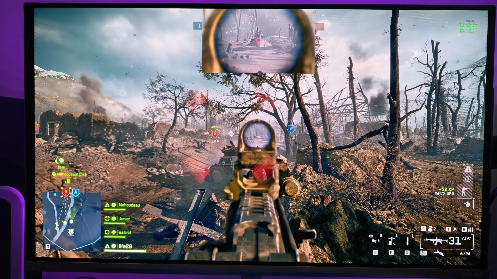 Philips Evnia 27M2N6501L OLED recenzia 11