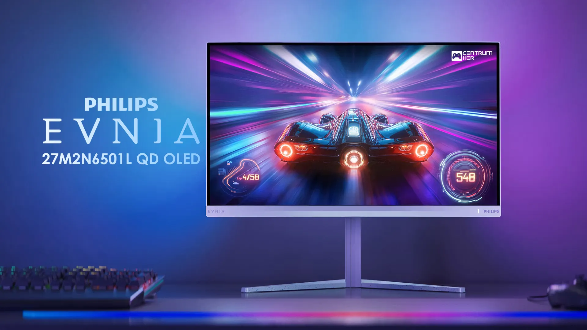 Philips Evnia 27M2N6501L OLED recenzia