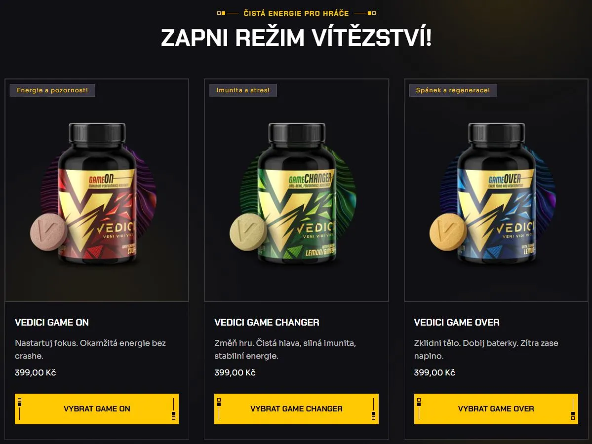 VEDICI doplnek stravy