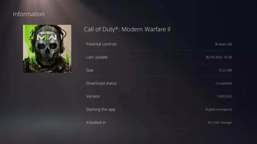 COD-Modern-Warfare-II-PS5-disc-data