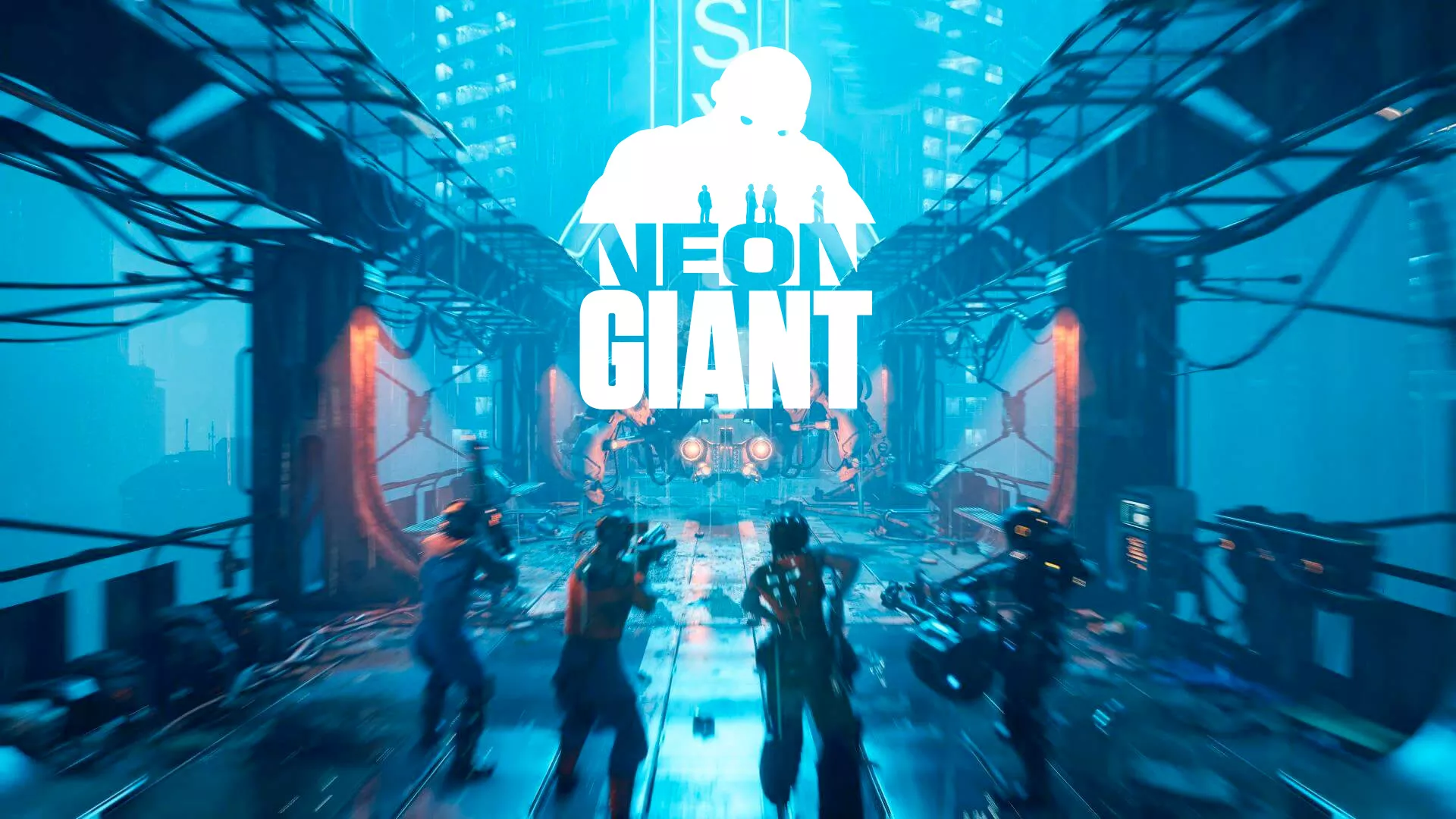 Neon Giant Studio Wallpaper