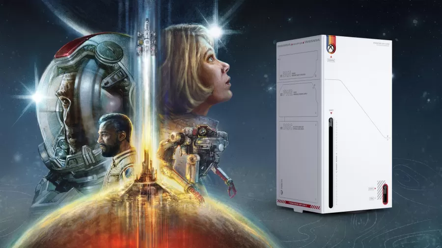 Xbox Series X Starfield Console Wrap 1