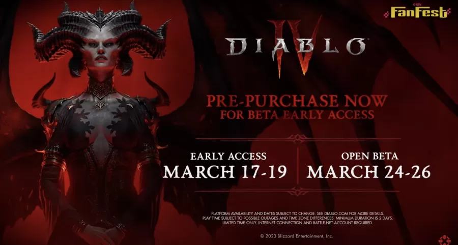 Diablo IV Open Beta Download