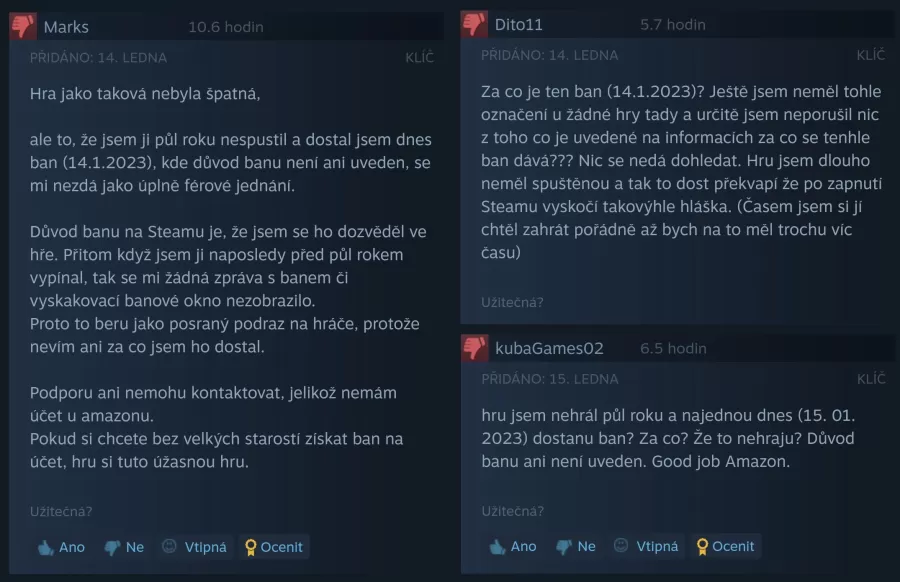 Lost Ark ban Steam recenze