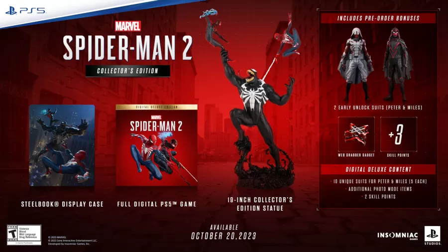 Spider-Man 2 Collectors Edition PS5