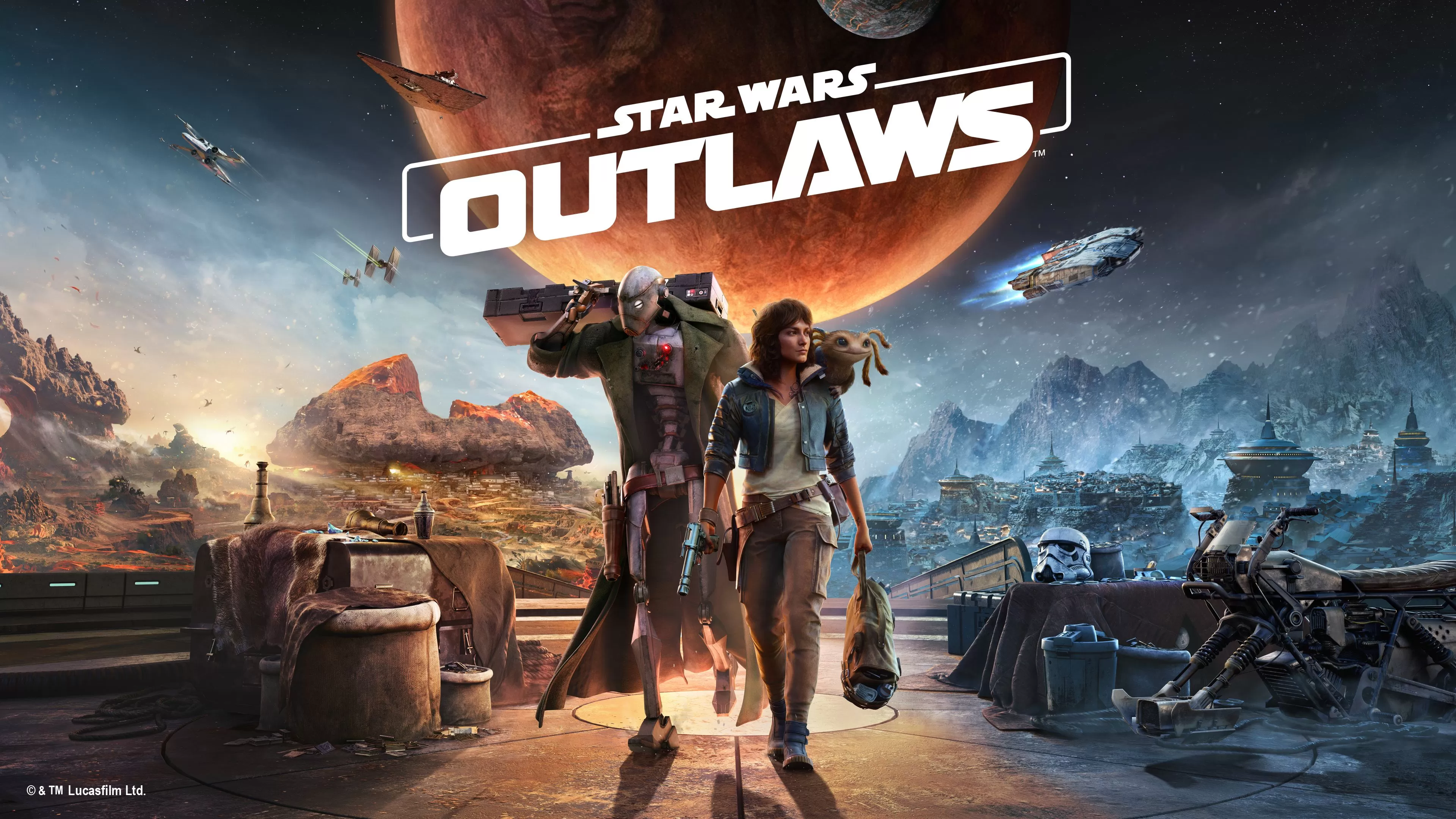 Star Wars Outlaws Game Wallpaper 4K