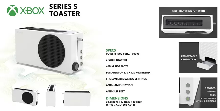 Xbox Series S Toaster