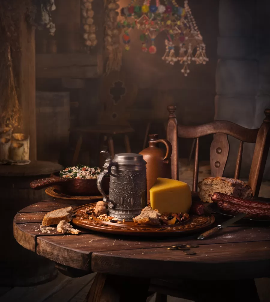 The Witcher Cookbook Cheese Beer