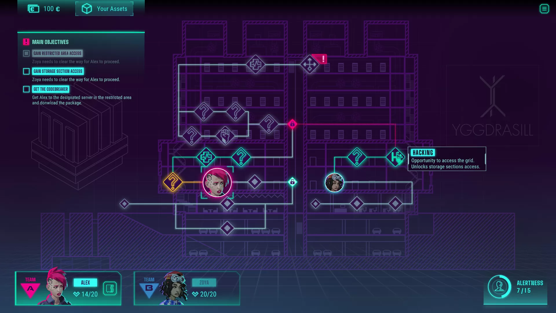 Uk&aacute;žka hackovania v hre HeistGeist