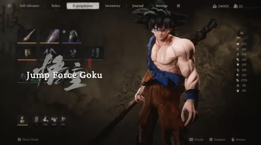 jump force goku mod black myth wukong