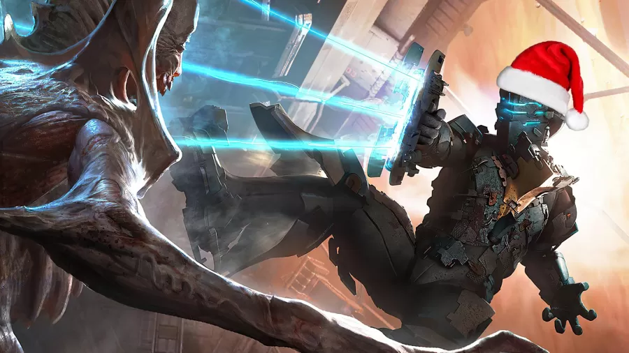 Dead Space Christmas Hat