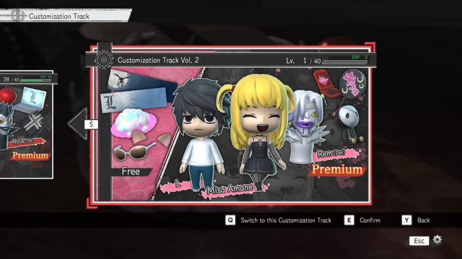 Death Note Killer Within premiove odmeny 2