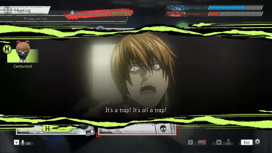 Death Note Killer Within Zvukovy efekt