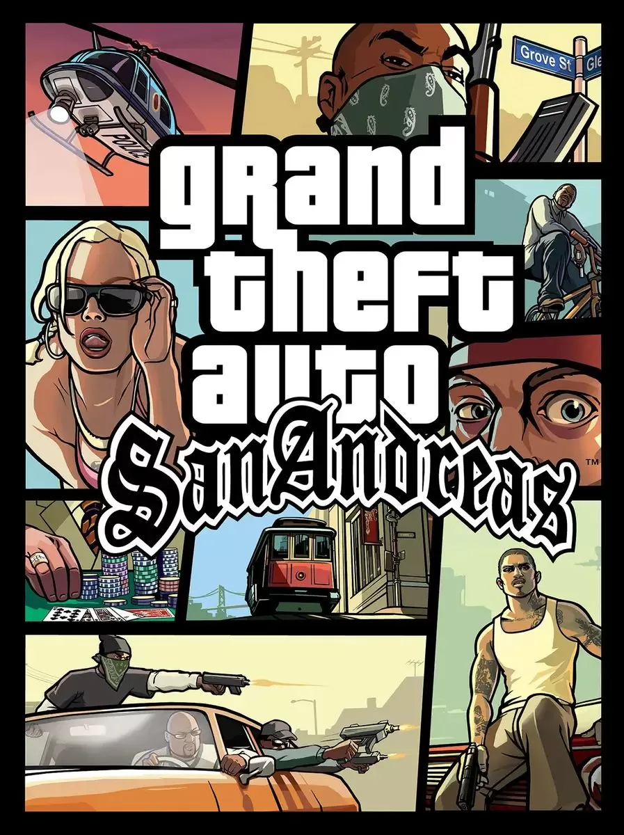 GTA San Andreas Boxart