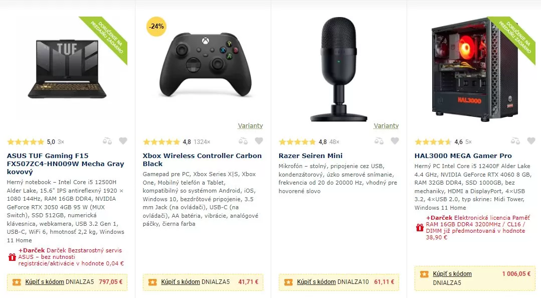 Alza sk zľavov&eacute; k&oacute;dy