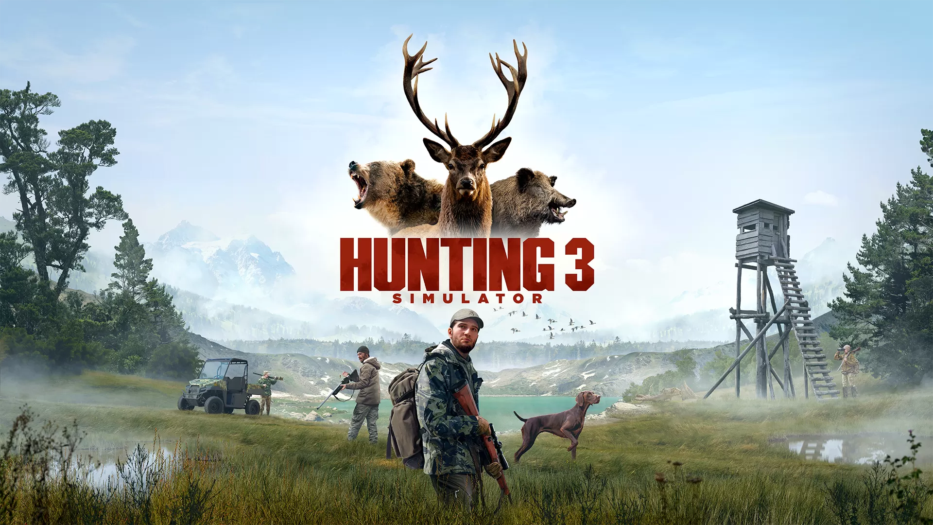 Hunting Simulator 3 Key Art Wallpaper