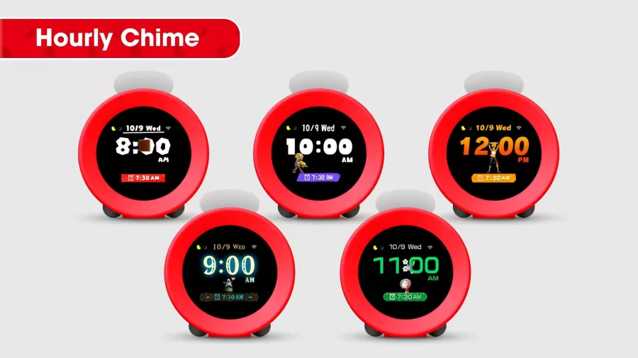 Nintendo Alarmo verzie