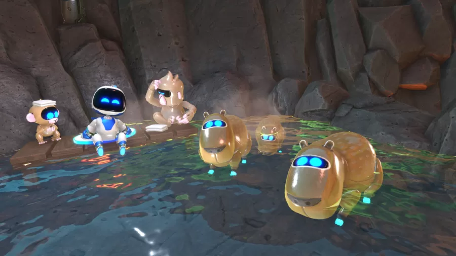 ASTRO BOT screenshot capybara