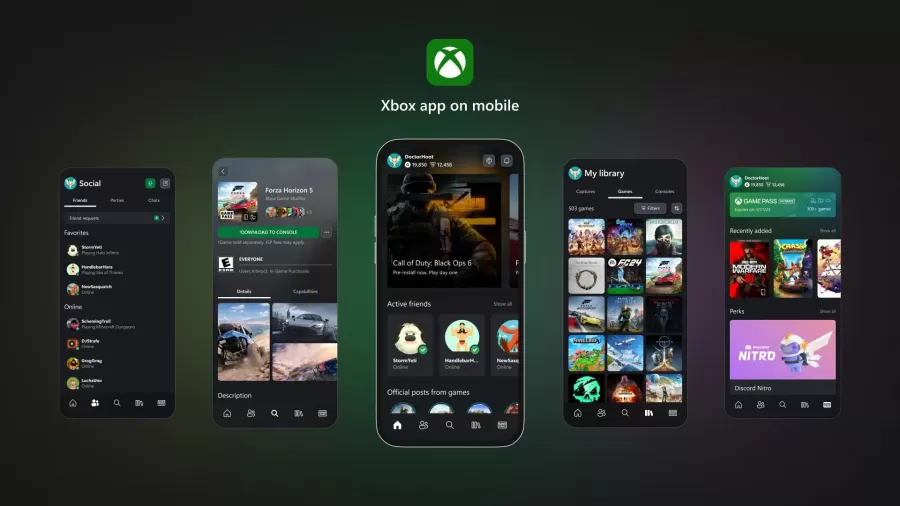 Xbox App Mobile