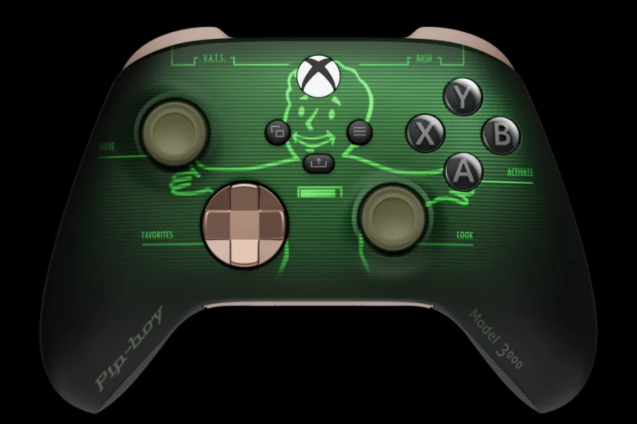Xbox Controller Fallout Pip Boy