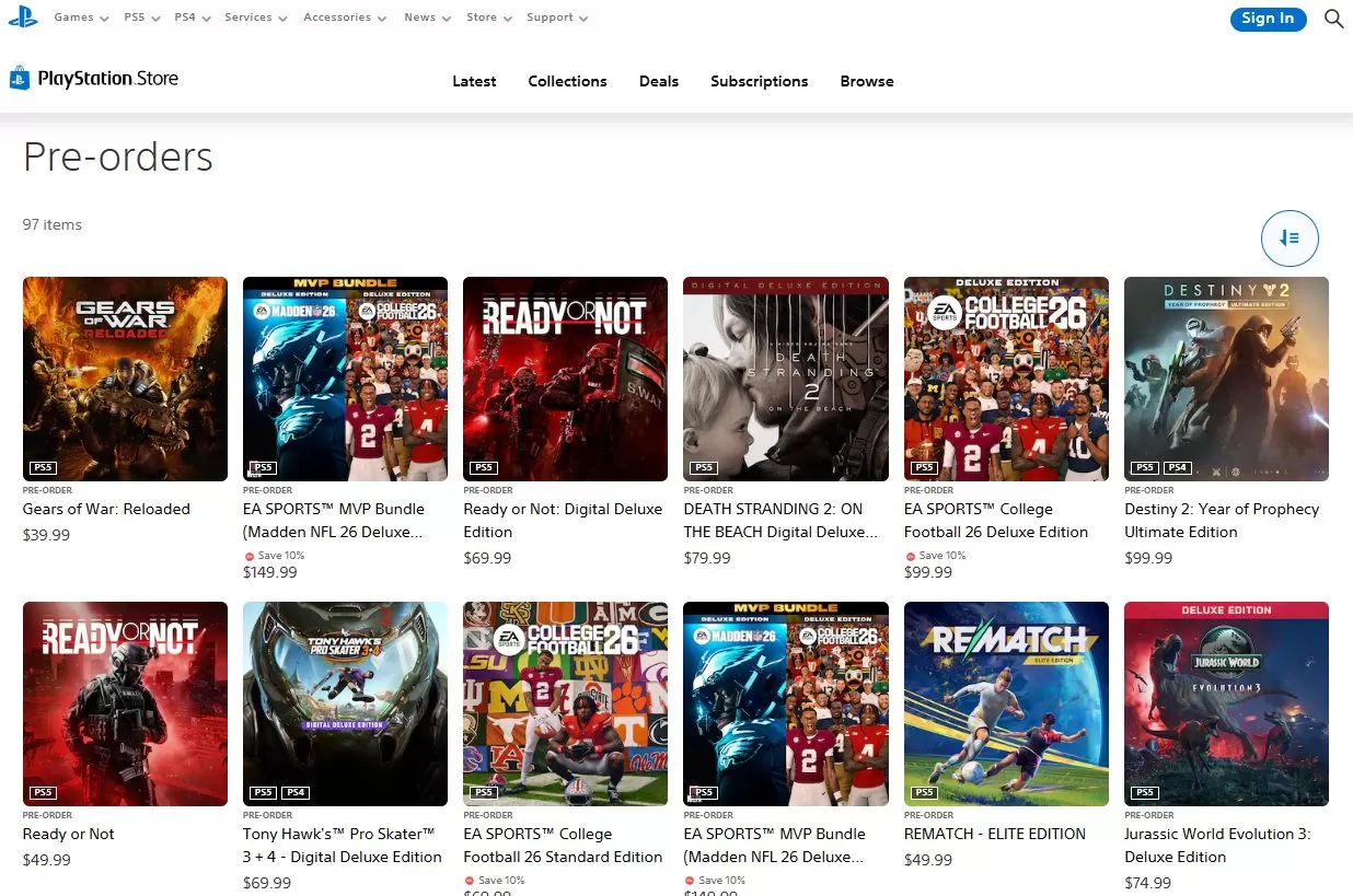 PS Store Gears of War