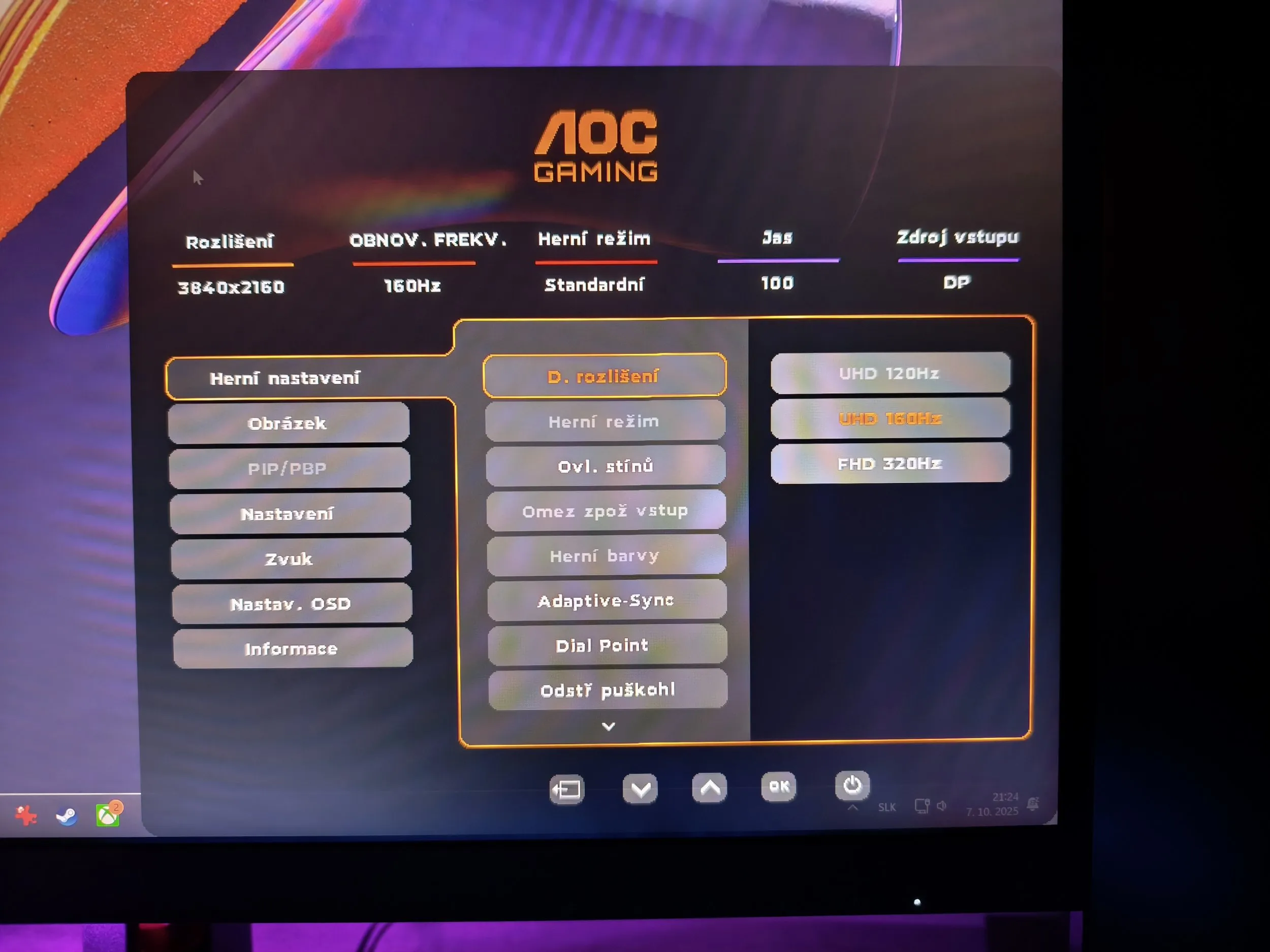 AOC U27G4R Recenzia 12