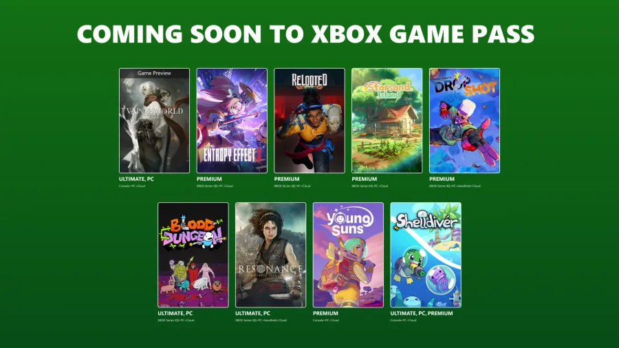 Xbox Game Pass Srpen 2026