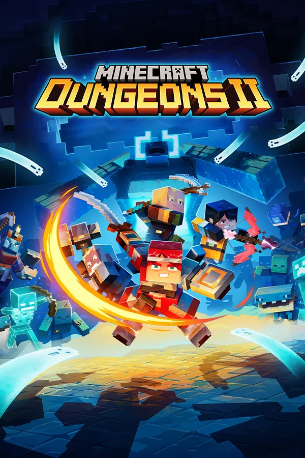 Box-art pre Minecraft Dungeons II