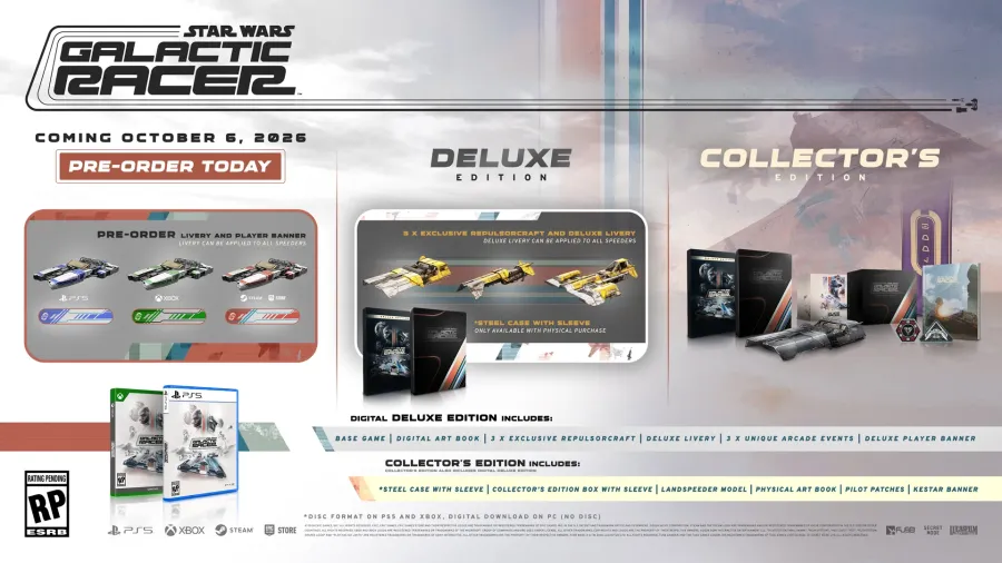 STAR WARS Galactic Racer ed&iacute;cie