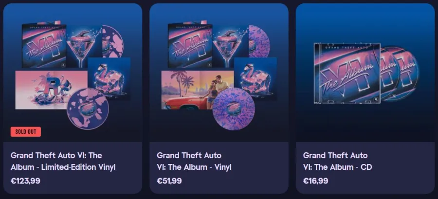 GTA VI The Album cena