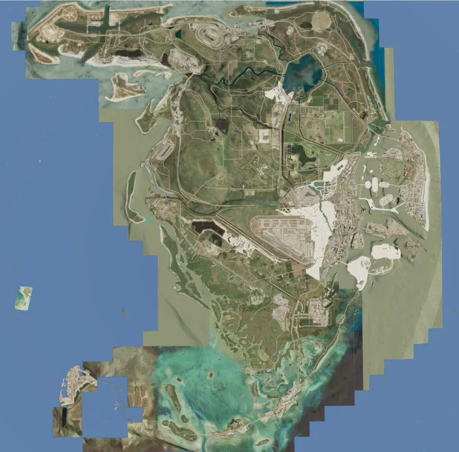 GTA VI mapa v GTA V